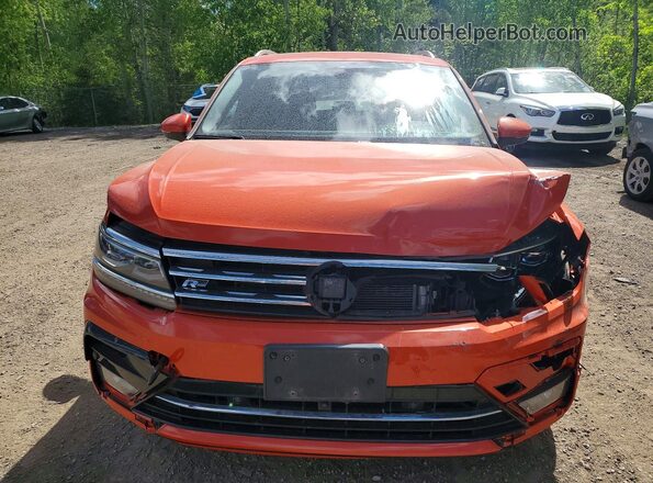 3VV4B7AX4JM192930 2018 VOLKSWAGEN TIGUAN Orange 