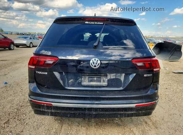 3VV4B7AX4LM080437 2020 VOLKSWAGEN TIGUAN Black Rear view
