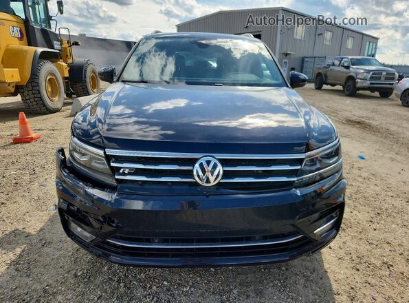 3VV4B7AX4LM080437 2020 VOLKSWAGEN TIGUAN Black Front view