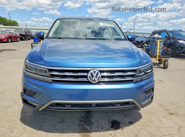3VV4B7AX5KM145522 2019 VOLKSWAGEN TIGUAN Blue 