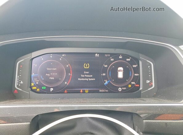 3VV4B7AX5KM145522 2019 VOLKSWAGEN TIGUAN Blue 