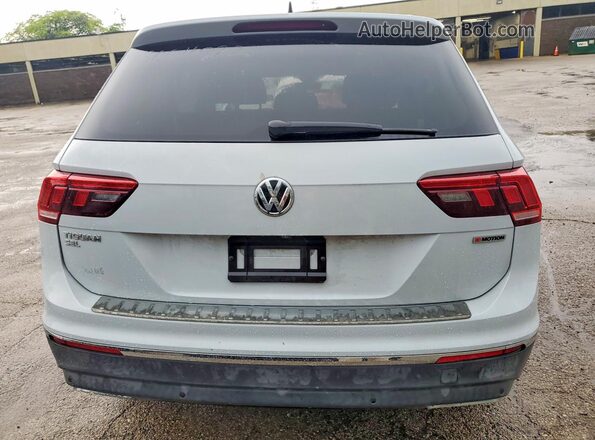3VV4B7AX6KM026832 2019 VOLKSWAGEN TIGUAN White უკანა ხედი