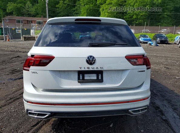 3VV4B7AX6PM016521 2023 VOLKSWAGEN TIGUAN Белый Вид сзади