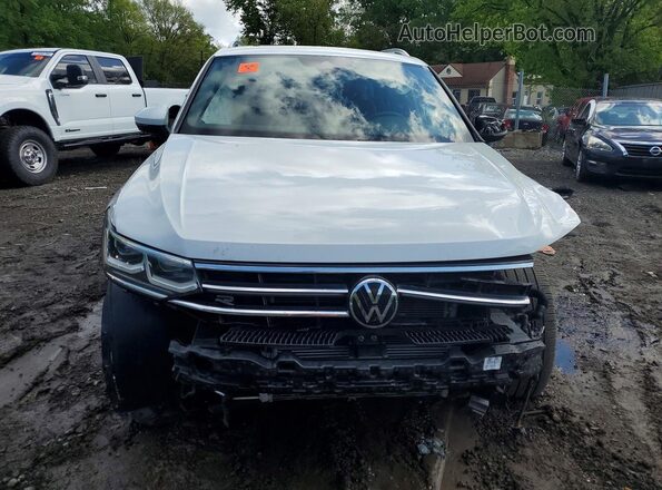 3VV4B7AX6PM016521 2023 VOLKSWAGEN TIGUAN Белый Вид спереди