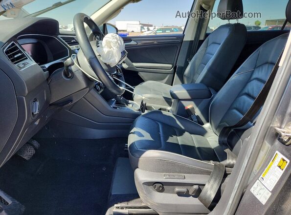 3VV4B7AX9KM022693 2019 VOLKSWAGEN TIGUAN Gray წინა სალონის ხედი