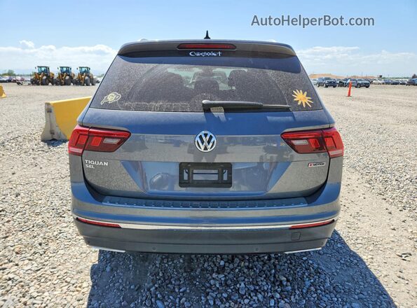 3VV4B7AX9KM022693 2019 VOLKSWAGEN TIGUAN Gray უკანა ხედი