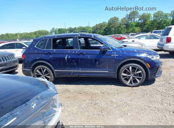 3VV4B7AX9RM157151 2024 VOLKSWAGEN TIGUAN Blue Вид задньої частини салону