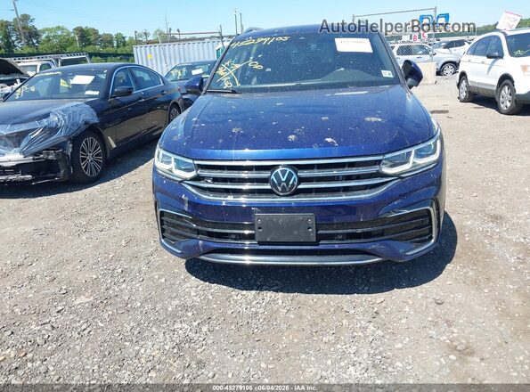 3VV4B7AX9RM157151 2024 VOLKSWAGEN TIGUAN Blue Вид щитка приладів