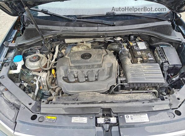 3VV5B7AX4JM220178 2018 VOLKSWAGEN TIGUAN Green 