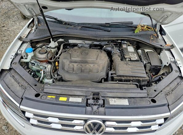 3VV5B7AX8JM045126 2018 VOLKSWAGEN TIGUAN White Շարժիչի բաժամունքի տեսք
