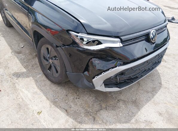 3VV5C7B29SM004263 2025 VOLKSWAGEN TAOS Black Դիմացի տեսք