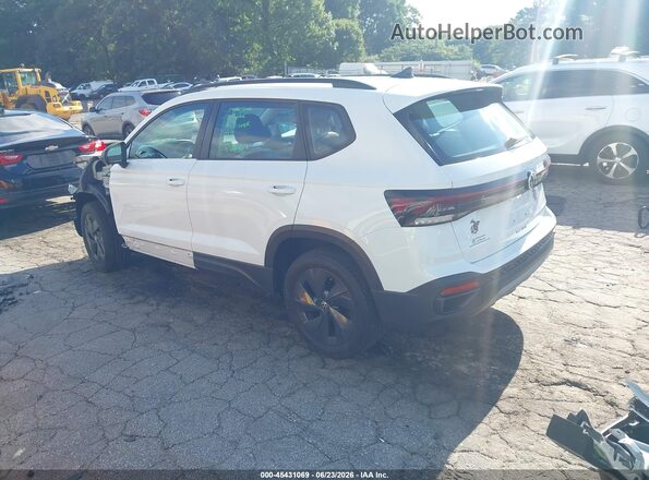 3VV5C7B29SM048442 2025 VOLKSWAGEN TAOS White Հետևի ձախ