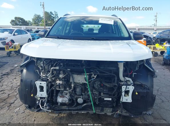 3VV5C7B29SM048442 2025 VOLKSWAGEN TAOS White Սարքավորումների վահանակի տեսք