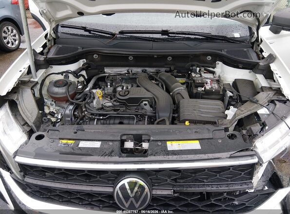3VV5X7B28RM002471 2024 VOLKSWAGEN TAOS White Widok z tyłu