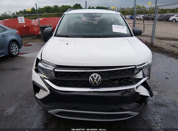 3VV5X7B28RM002471 2024 VOLKSWAGEN TAOS White Widok zestawu wskaźników