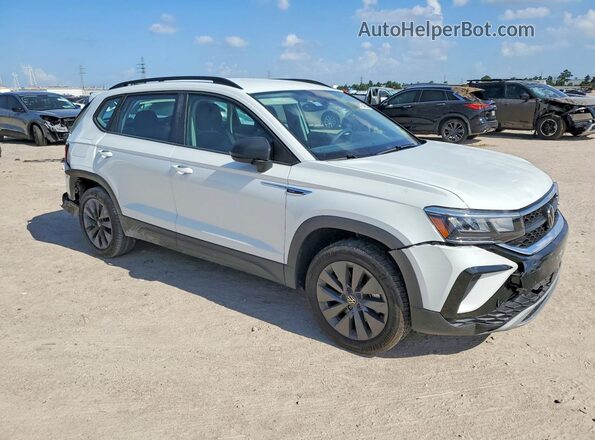 3VV5X7B28RM125848 2024 VOLKSWAGEN TAOS Белый Передняя правая четверть