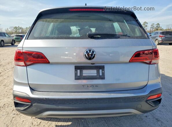 3VV5X7B29RM064459 2024 VOLKSWAGEN TAOS Silver Вид ззаду