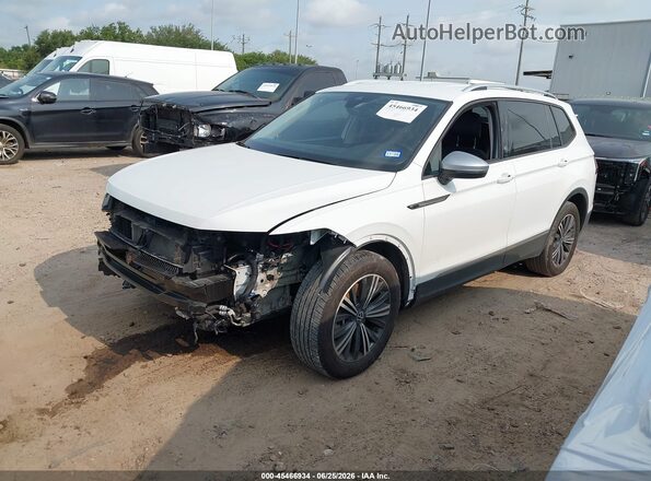 3VV6B7AX2RM224360 2024 VOLKSWAGEN TIGUAN White Առջևի ձախ երեք քառորդ տեսարան