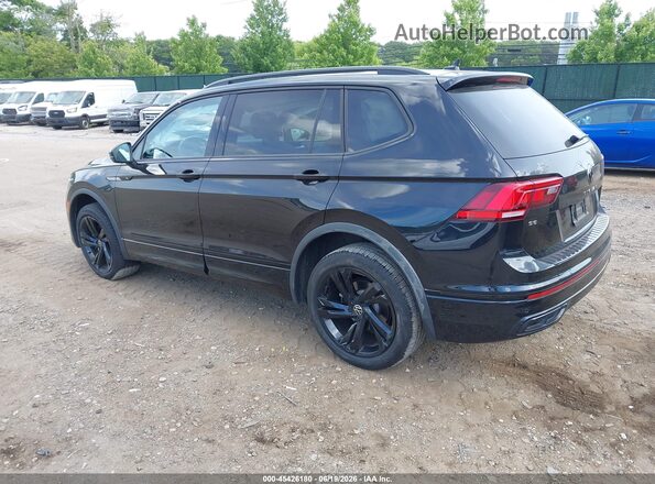 3VV8B7AX1RM161728 2024 VOLKSWAGEN TIGUAN Черный Задняя левая четверть
