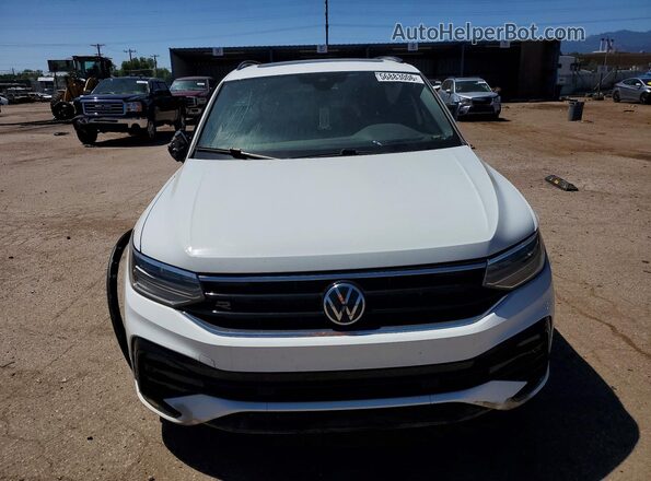 3VV8B7AX4NM113988 2022 VOLKSWAGEN TIGUAN White წინა ხედი