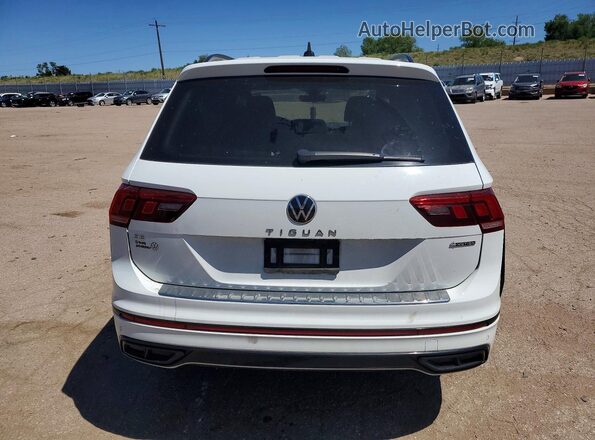 3VV8B7AX4NM113988 2022 VOLKSWAGEN TIGUAN White უკანა ხედი