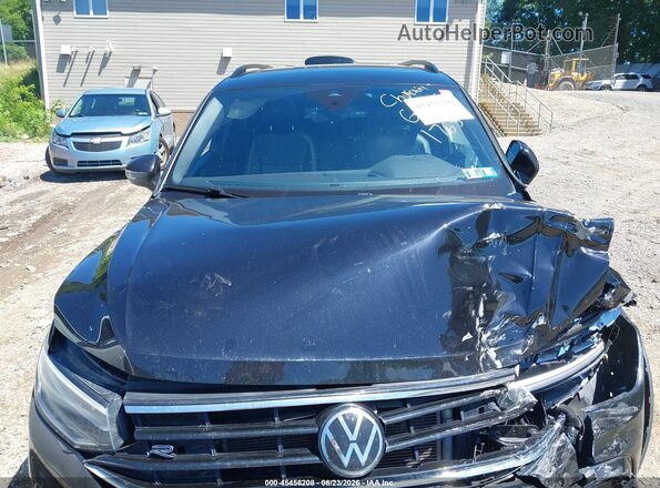 3VV8B7AX6NM021765 2022 VOLKSWAGEN TIGUAN Black Vista trasera