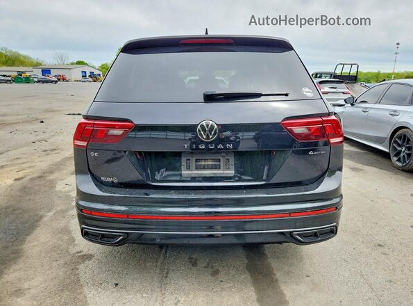 3VV8B7AX7RM063142 2024 VOLKSWAGEN TIGUAN Black Հետևի տեսք