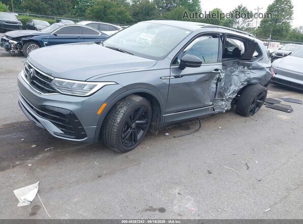 3VV8B7AX8RM060637 2024 VOLKSWAGEN TIGUAN Gray Передня ліва чверть