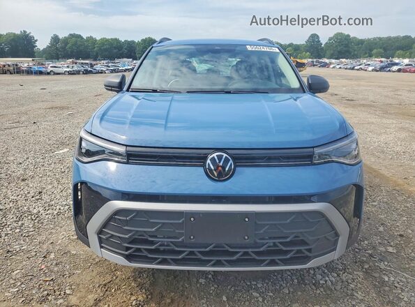 3VV8C7B20SM085358 2025 VOLKSWAGEN TAOS Blue Widok z przodu