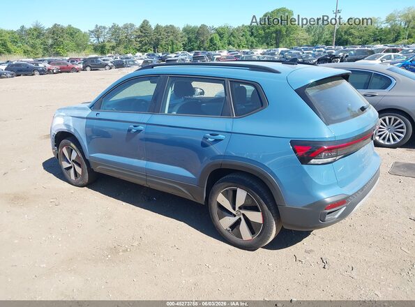 3VV8C7B25SM082083 2025 VOLKSWAGEN TAOS Blue სალონის 360-გრადუსიანი ხედი