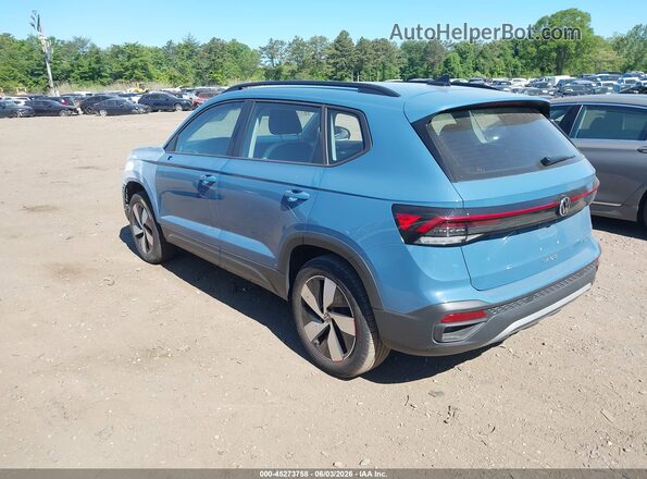 3VV8C7B25SM082083 2025 VOLKSWAGEN TAOS Blue უკანა მარცხენა