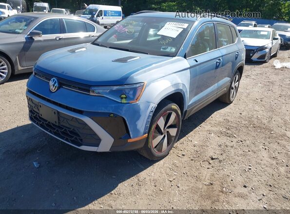 3VV8C7B25SM082083 2025 VOLKSWAGEN TAOS Blue წინა ხედი