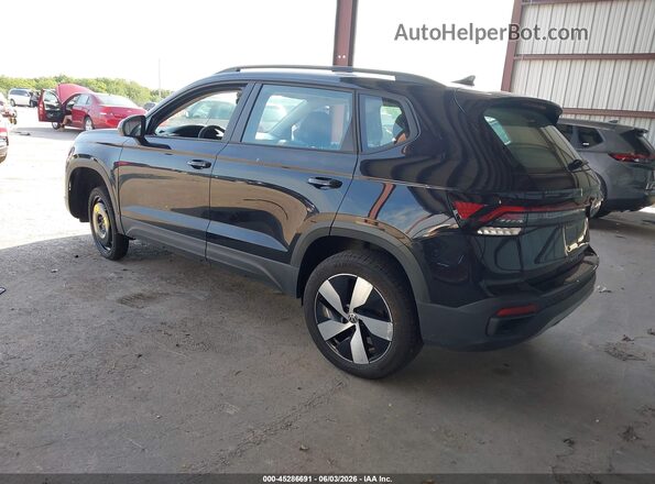 3VV8C7B27SM086247 2025 VOLKSWAGEN TAOS Black უკანა მარცხენა