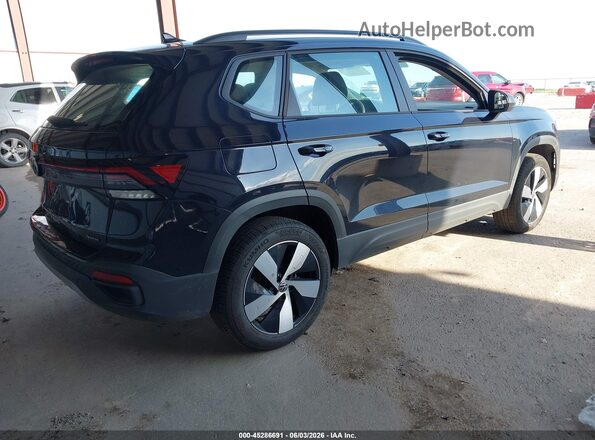 3VV8C7B27SM086247 2025 VOLKSWAGEN TAOS Black უკანა მარჯვენა