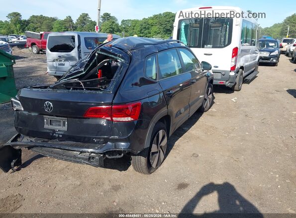 3VV8X7B25RM100662 2024 VOLKSWAGEN TAOS Черный Задняя правая четверть