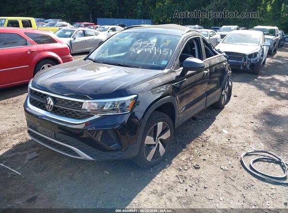 3VV8X7B25RM100662 2024 VOLKSWAGEN TAOS Черный Передняя левая четверть