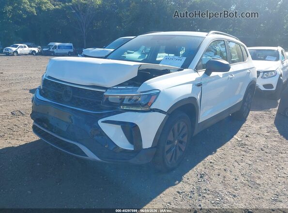 3VVAX7B22NM074730 2022 VOLKSWAGEN TAOS Белый Передняя левая четверть