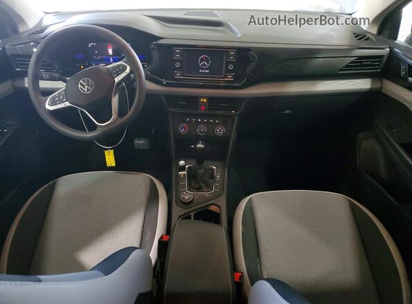 3VVAX7B28NM047015 2022 VOLKSWAGEN TAOS Black Widok deski rozdzielczej