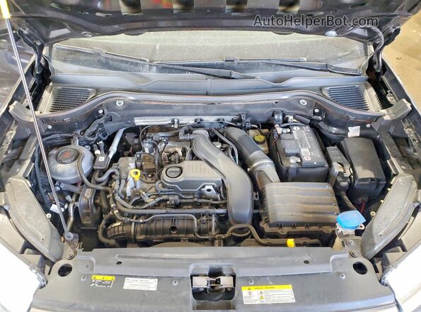 3VVAX7B28NM047015 2022 VOLKSWAGEN TAOS Black Widok komory silnika