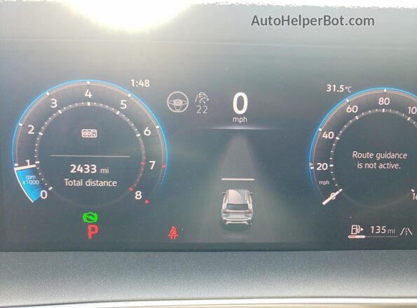 3VVBR7RM2SM040630 2025 VOLKSWAGEN TIGUAN Gray Սարքավորումների վահանակի տեսք