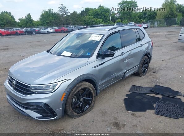 3VVCB7AX1PM078128 2023 VOLKSWAGEN TIGUAN Silver წინა მარცხენა ხედი სამი მეოთხედიდან