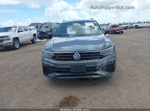 3VVCB7AX4NM063510 2022 VOLKSWAGEN TIGUAN Gray Առջևի վահանակի տեսք