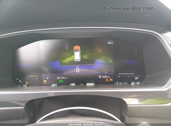 3VVCB7AX5RM223206 2024 VOLKSWAGEN TIGUAN Черный Вид задних сидений