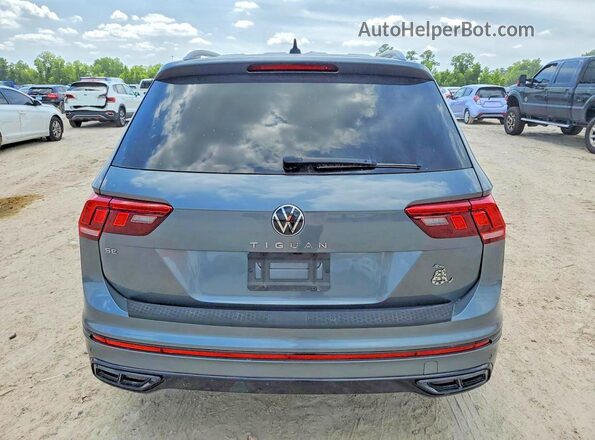 3VVCB7AX6PM140509 2023 VOLKSWAGEN TIGUAN Gray Հետևի տեսք