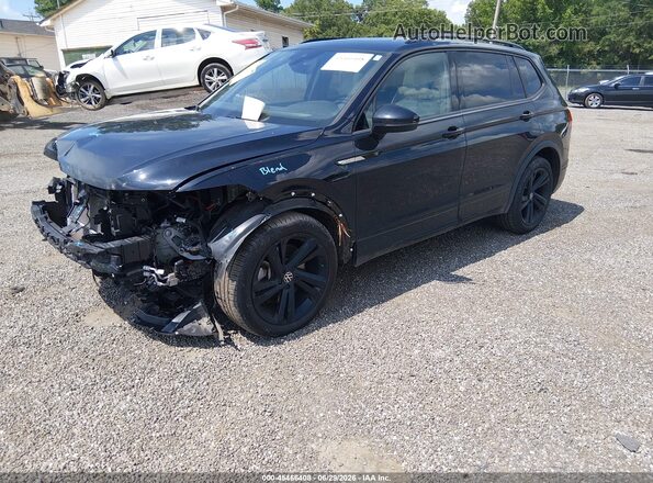 3VVCB7AX6RM198381 2024 VOLKSWAGEN TIGUAN Black Առջևի ձախ երեք քառորդ տեսարան