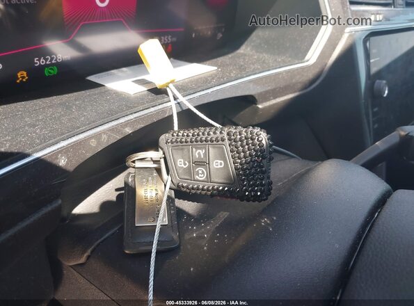 3VVCB7AX7NM097294 2022 VOLKSWAGEN TIGUAN Black წინა პანელის ხედი