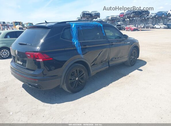 3VVCB7AX7NM097294 2022 VOLKSWAGEN TIGUAN Black უკანა მარჯვენა
