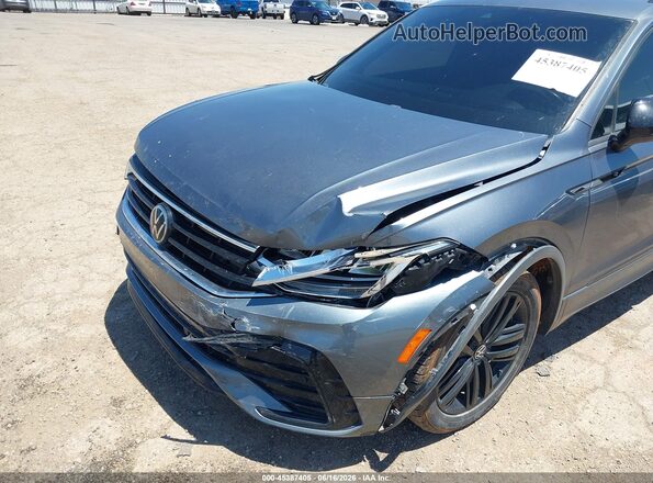 3VVCB7AX8NM017162 2022 VOLKSWAGEN TIGUAN Gray წინა ხედი