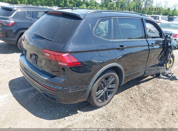 3VVCB7AX9NM165336 2022 VOLKSWAGEN TIGUAN Black უკანა მარჯვენა