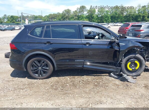 3VVCB7AX9NM165336 2022 VOLKSWAGEN TIGUAN Black უკანა სალონის ხედი